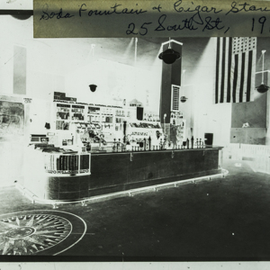 Soda Fountain at Cigar Stand 25 South St 1914_64.jpg