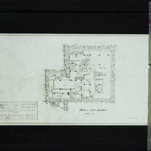 Blueprint Plan of Sub-Basement S.C.I. South Street Coenties Slip_124.jpg